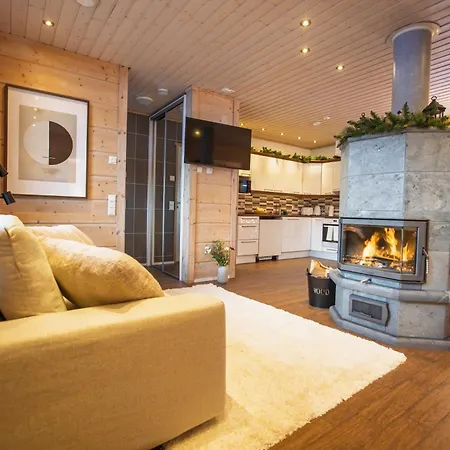 Villa Sonka Lakeside With Private Sauna & Hot Tub Rovaniemi